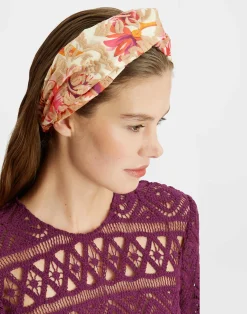 La DoubleJ Accessori Per Capelli|Accessories<Pinup HeadbandHottie Cream in Embroidered Organza