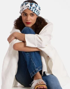 La DoubleJ Accessori Per Capelli|Accessories<Pinup HeadbandScirocco Ivory in Twill