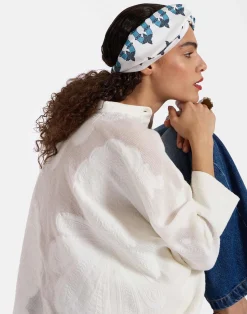 La DoubleJ Accessori Per Capelli|Accessories<Pinup HeadbandScirocco Ivory in Twill
