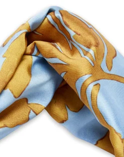 La DoubleJ Accessori Per Capelli|Accessories<Pinup HeadbandTangle Light Blue in Twill