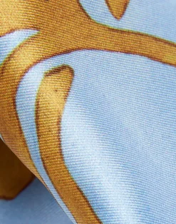 La DoubleJ Accessori Per Capelli|Accessories<Pinup HeadbandTangle Light Blue in Twill