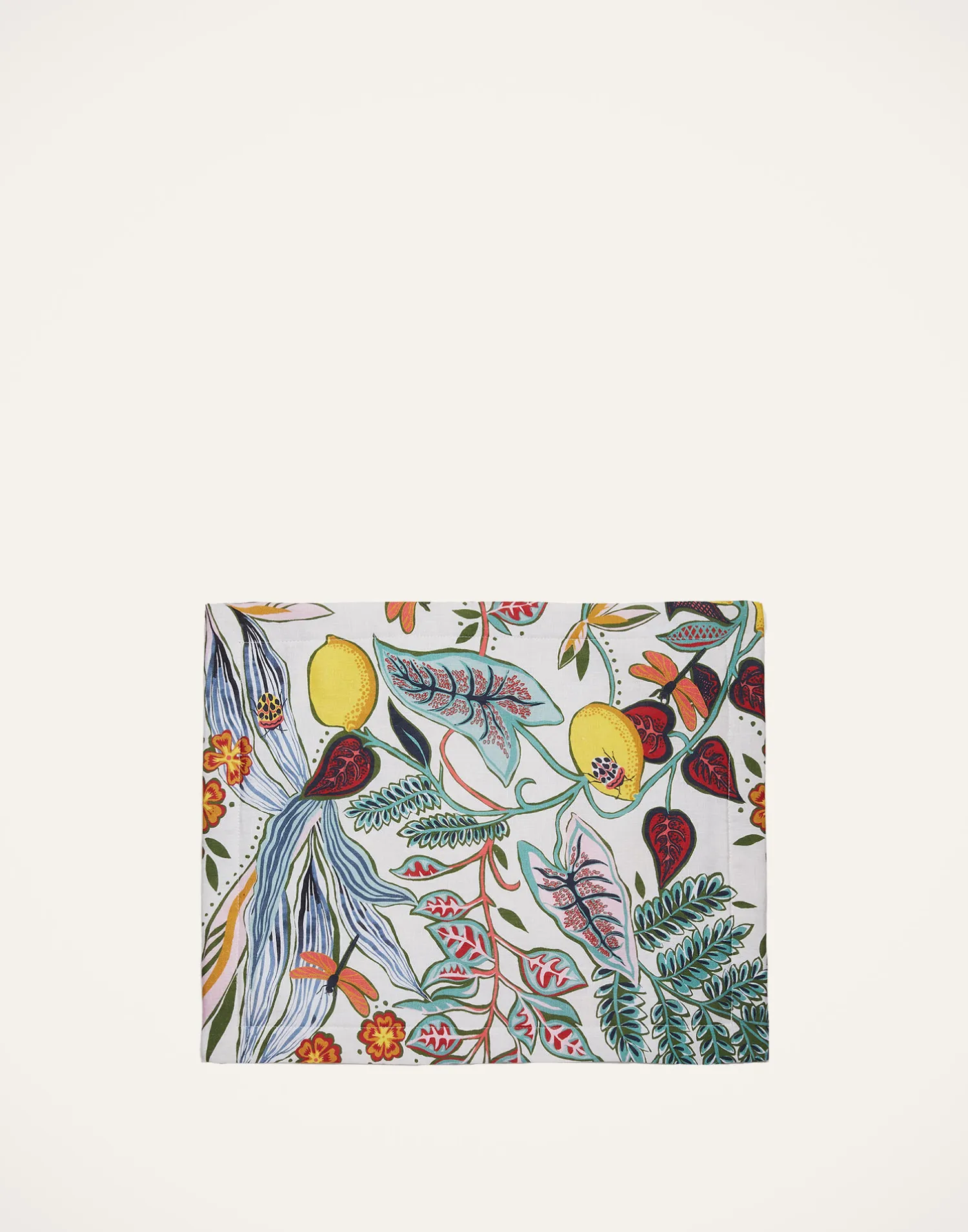 La DoubleJ Runner E Tovagliette|Tessili<Placemat Set Of 2Botanical in Linen