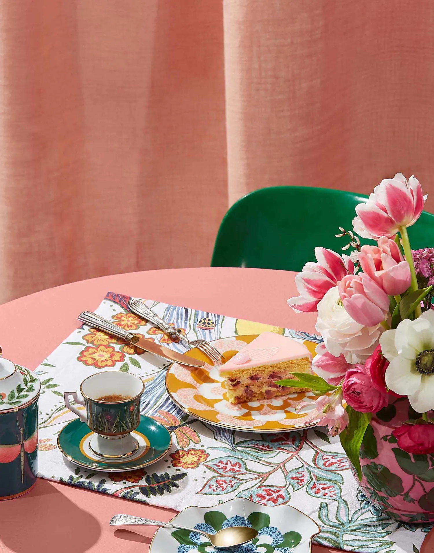 La DoubleJ Runner E Tovagliette|Tessili<Placemat Set Of 2Botanical in Linen