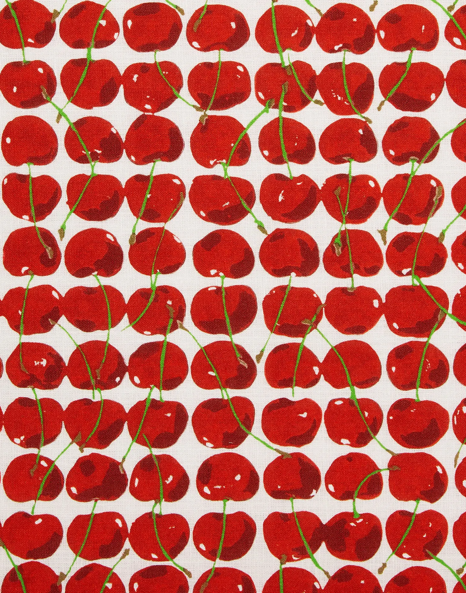 La DoubleJ Runner E Tovagliette|Tessili<Placemat Set Of 2Cherries Avorio in Linen