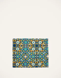 La DoubleJ Runner E Tovagliette|Tessili<Placemat Set Of 2Confetti Blu in Linen