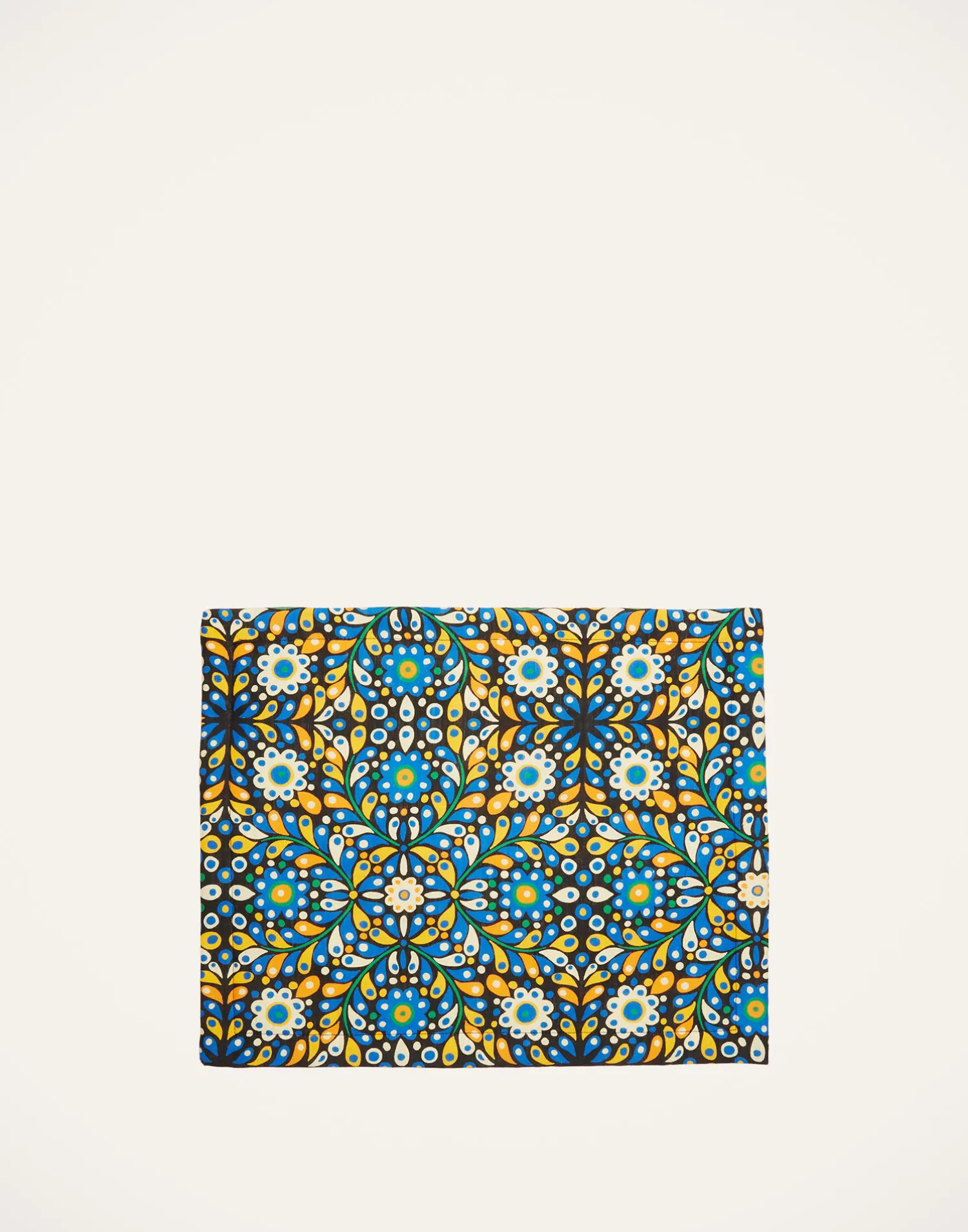 La DoubleJ Runner E Tovagliette|Tessili<Placemat Set Of 2Confetti Blu in Linen