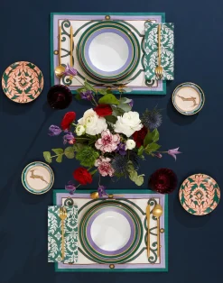 La DoubleJ Runner E Tovagliette|Tessili<Placemat Set Of 2Cortile Ivory in Linen