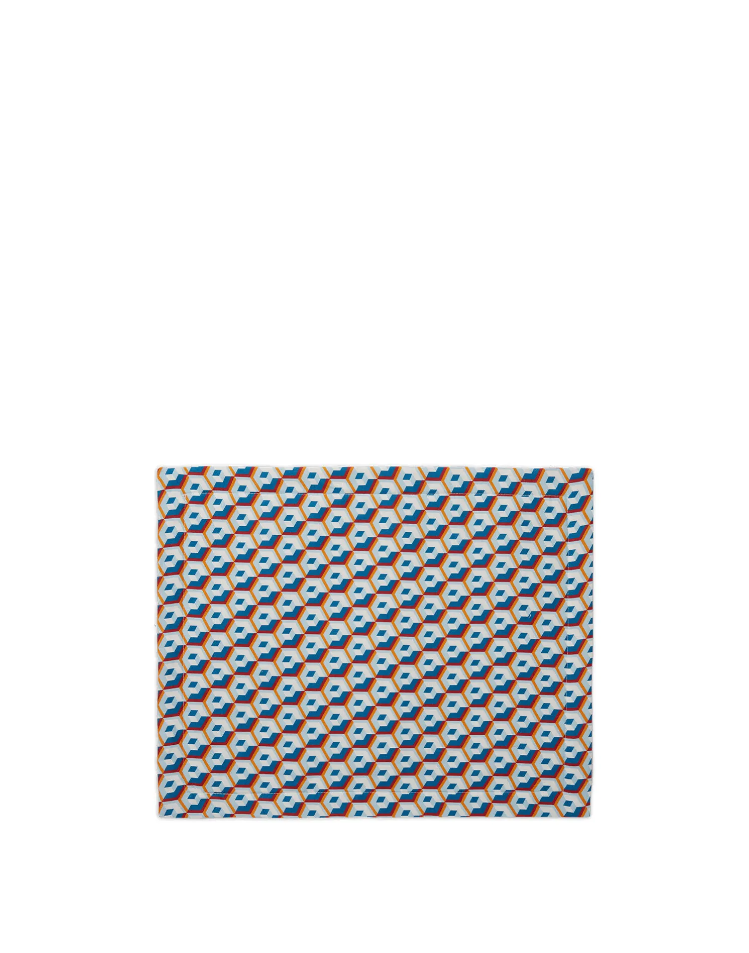 La DoubleJ Runner E Tovagliette|Tessili<Placemat Set Of 2Cubi Blu in Linen