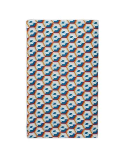 La DoubleJ Runner E Tovagliette|Tessili<Placemat Set Of 2Cubi Blu in Linen