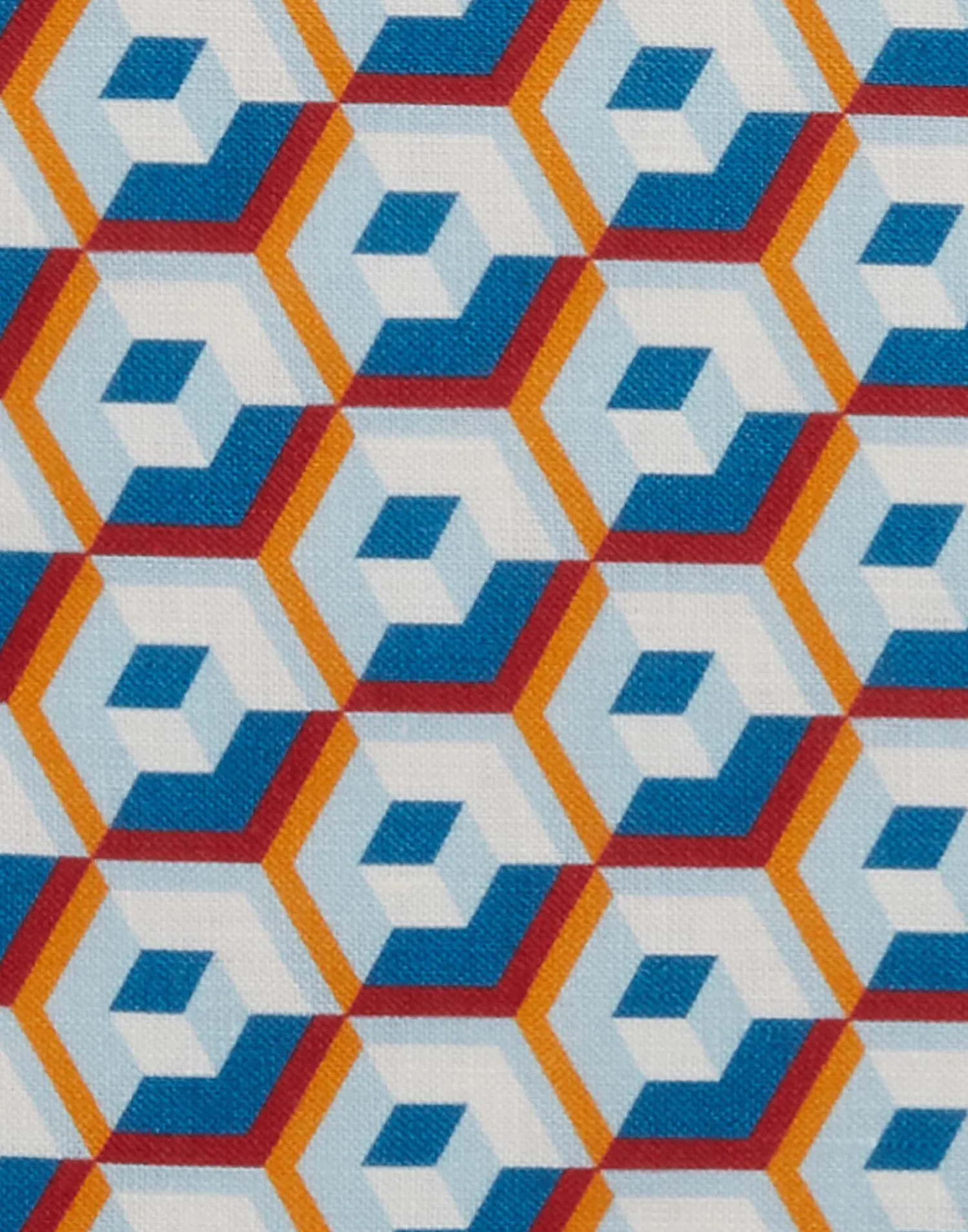 La DoubleJ Runner E Tovagliette|Tessili<Placemat Set Of 2Cubi Blu in Linen