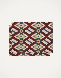 La DoubleJ Runner E Tovagliette|Tessili<Placemat Set Of 2Honeycomb Tiles in Linen