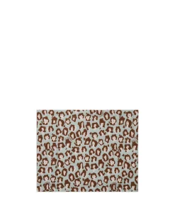 La DoubleJ Runner E Tovagliette|Tessili<Placemat Set Of 2Lady Leopard Acqua in Linen