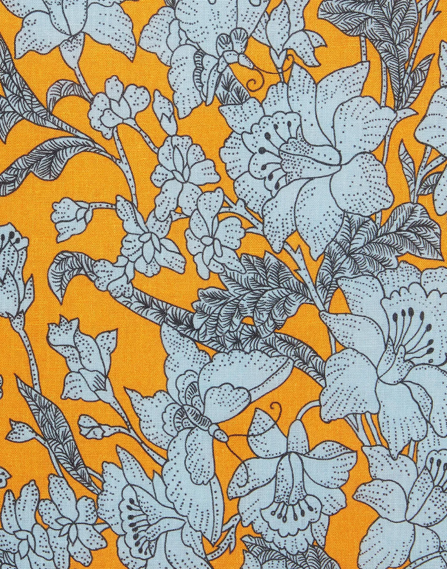 La DoubleJ Runner E Tovagliette|Tessili<Placemat Set Of 2Lilium Zafferano in Linen