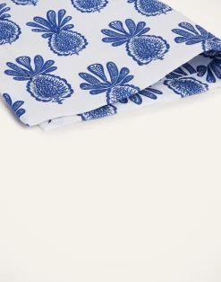 La DoubleJ Runner E Tovagliette|Tessili<Placemat Set Of 2Pineapple Blu in Linen