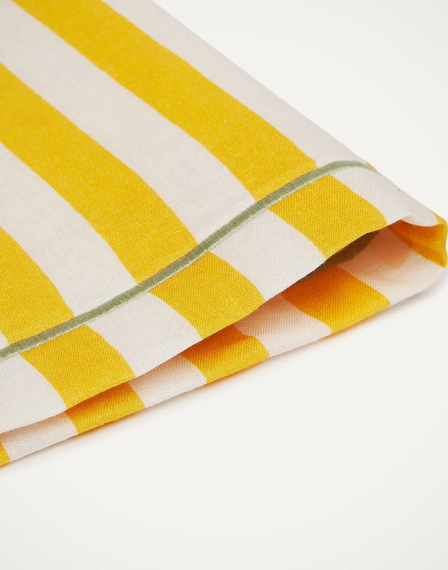 La DoubleJ Runner E Tovagliette|Tessili<Placemat Set Of 2Riviera Giallo in Linen