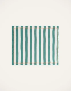 La DoubleJ Runner E Tovagliette|Tessili<Placemat Set Of 2Riviera Green in Linen