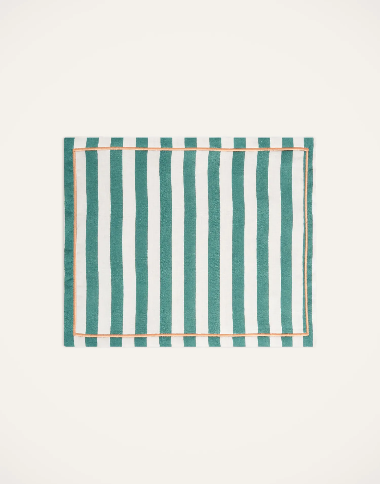 La DoubleJ Runner E Tovagliette|Tessili<Placemat Set Of 2Riviera Green in Linen