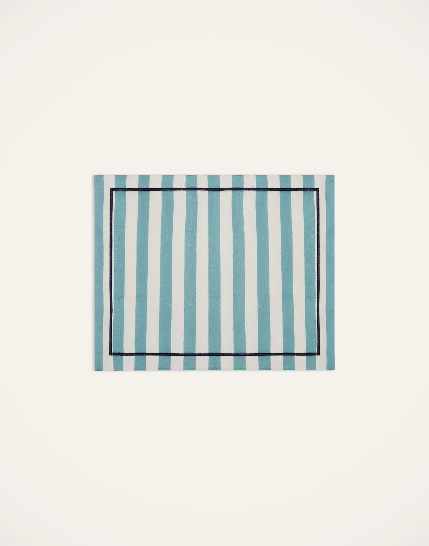 La DoubleJ Runner E Tovagliette|Tessili<Placemat Set Of 2Riviera Sky Blue in Linen