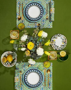 La DoubleJ Runner E Tovagliette|Tessili<Placemat Set Of 2Santachiara in Linen