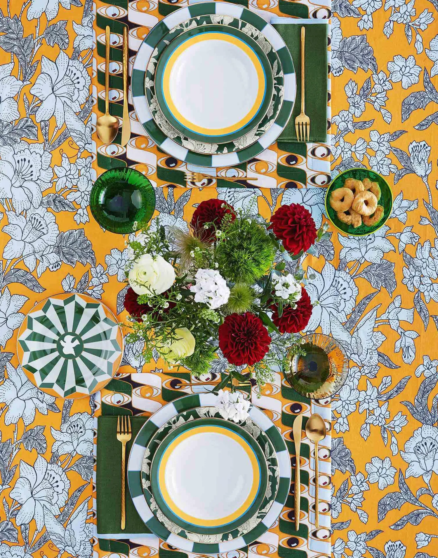 La DoubleJ Runner E Tovagliette|Tessili<Placemat Set Of 2Third Eye in Linen
