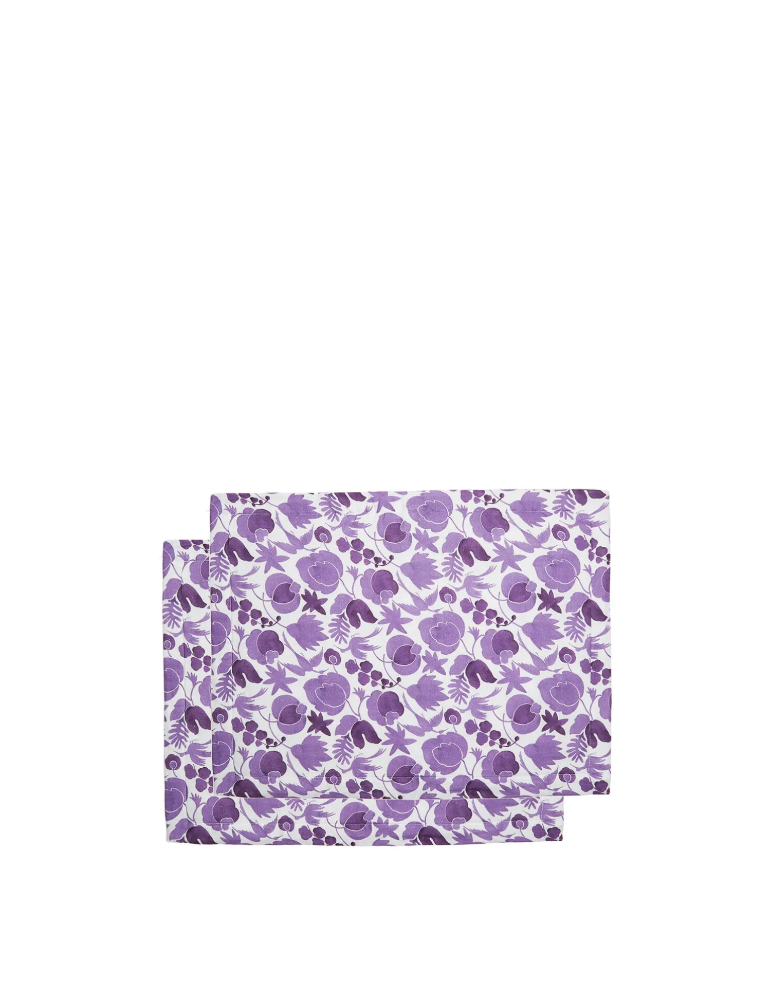 La DoubleJ Runner E Tovagliette|Tessili<Placemat Set Of 2Wildbird Viola Small in Linen