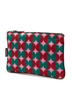 La DoubleJ Borse E Pochettes|Accessories<PochetteMezzaluna Pink in Duchesse