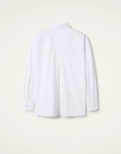 La DoubleJ Camicie E Top<Poet ShirtSolid White in Tailor Poplin