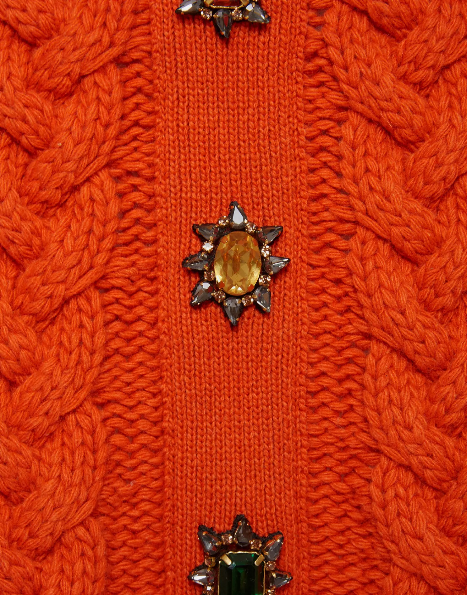 La DoubleJ Maglieria|Gonne<Portrait Mini SkirtSolid Rust in Chunky Wool