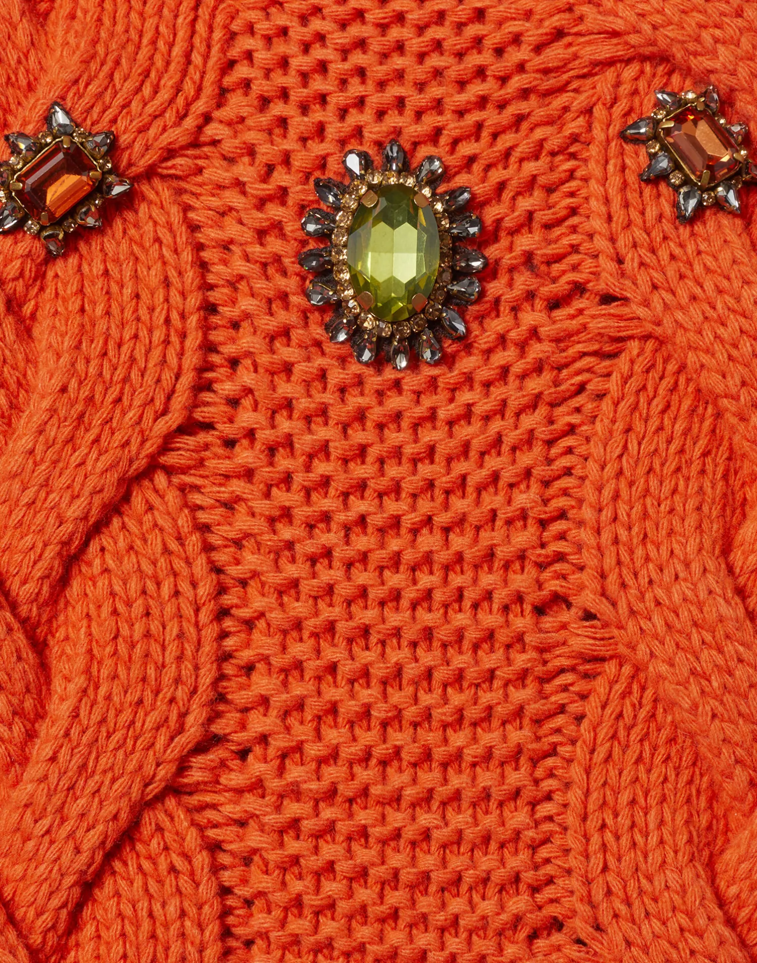 La DoubleJ Maglieria<Portrait TopSolid Rust in Chunky Wool
