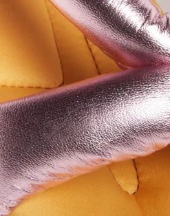 La DoubleJ Scarpe|Accessories<Precious SlidesSolid Yellow in Fake Fur