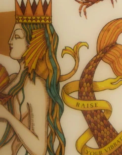 La DoubleJ Candele|Home Décor<Printed Pillar CandleThe Mermaid Multicolor in Wax