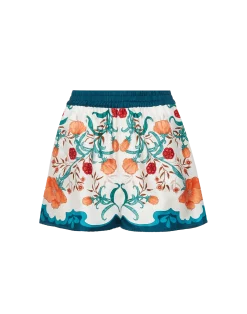 La DoubleJ Pantaloni E Shorts<Pull-Up ShortsMorpheus Orange in Silk Twill