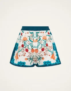 La DoubleJ Pantaloni E Shorts<Pull-Up ShortsMorpheus Orange in Silk Twill