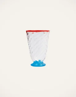 La DoubleJ Bicchieri|Vetro<Quilted Glasses Set Of 4Multicolor in Murano Glass