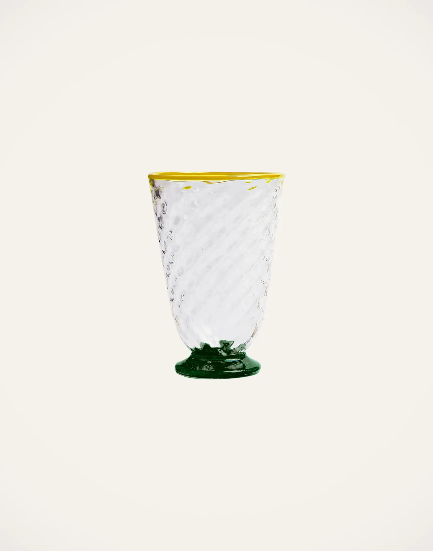 La DoubleJ Bicchieri|Vetro<Quilted Glasses Set Of 4Multicolor in Murano Glass