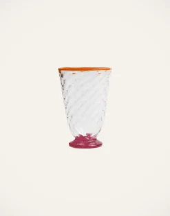 La DoubleJ Bicchieri|Vetro<Quilted Glasses Set Of 4Multicolor in Murano Glass