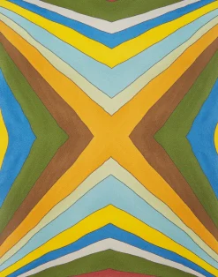 La DoubleJ Vestiti<Racer DressRainbow Placée in Envers Satin