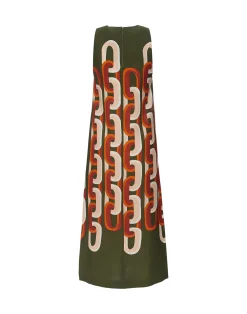La DoubleJ Vestiti<Racer Midi DressPrometheus Placée Camouflage in Sablé