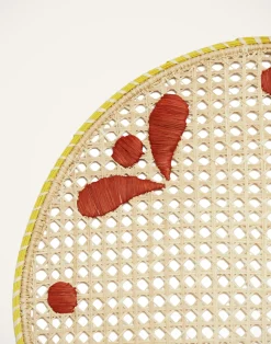La DoubleJ Runner E Tovagliette|Tessili<Raffia Placemats Set Of 2Capri Brick in Raffia