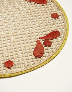 La DoubleJ Runner E Tovagliette|Tessili<Raffia Placemats Set Of 2Capri Brick in Raffia