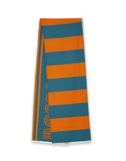 La DoubleJ Foulard E Sciarpe|Accessories<Raise Your Vibration ScarfDark Green in Wool