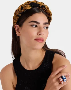 La DoubleJ Accessori Per Capelli|Accessories<Rapunzel HeadbandCherubs Black in Fil Coup&eacute;