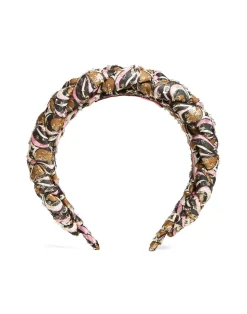 La DoubleJ Accessori Per Capelli|Accessories<Rapunzel HeadbandJive Pink in Lurex Fil Coup&eacute;