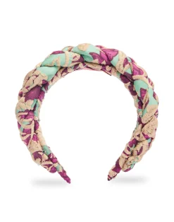 La DoubleJ Accessori Per Capelli|Accessories<Rapunzel HeadbandLilium Purple in Embroidered Organza