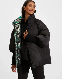 La DoubleJ Capispalla<Reversible St. Moritz JacketSpritz Verde in Jacquard
