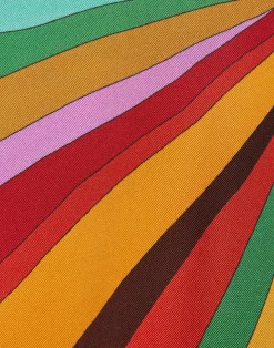 La DoubleJ Vestiti<Roy DressRainbow in Twill Silk