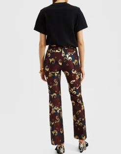 La DoubleJ Pantaloni E Shorts<Saturday Night PantsMoonflower Gold in Jacquard