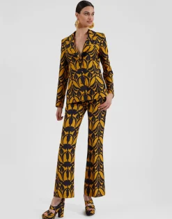 La DoubleJ Pantaloni E Shorts<Saturday Night PantsPapyrus Gold in Cady Wool
