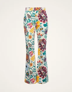La DoubleJ Pantaloni E Shorts<Saturday Night PantsSelva Bianco in Heavy Cotton Stretch