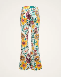 La DoubleJ Pantaloni E Shorts<Saturday Night PantsSelva Bianco in Heavy Cotton Stretch